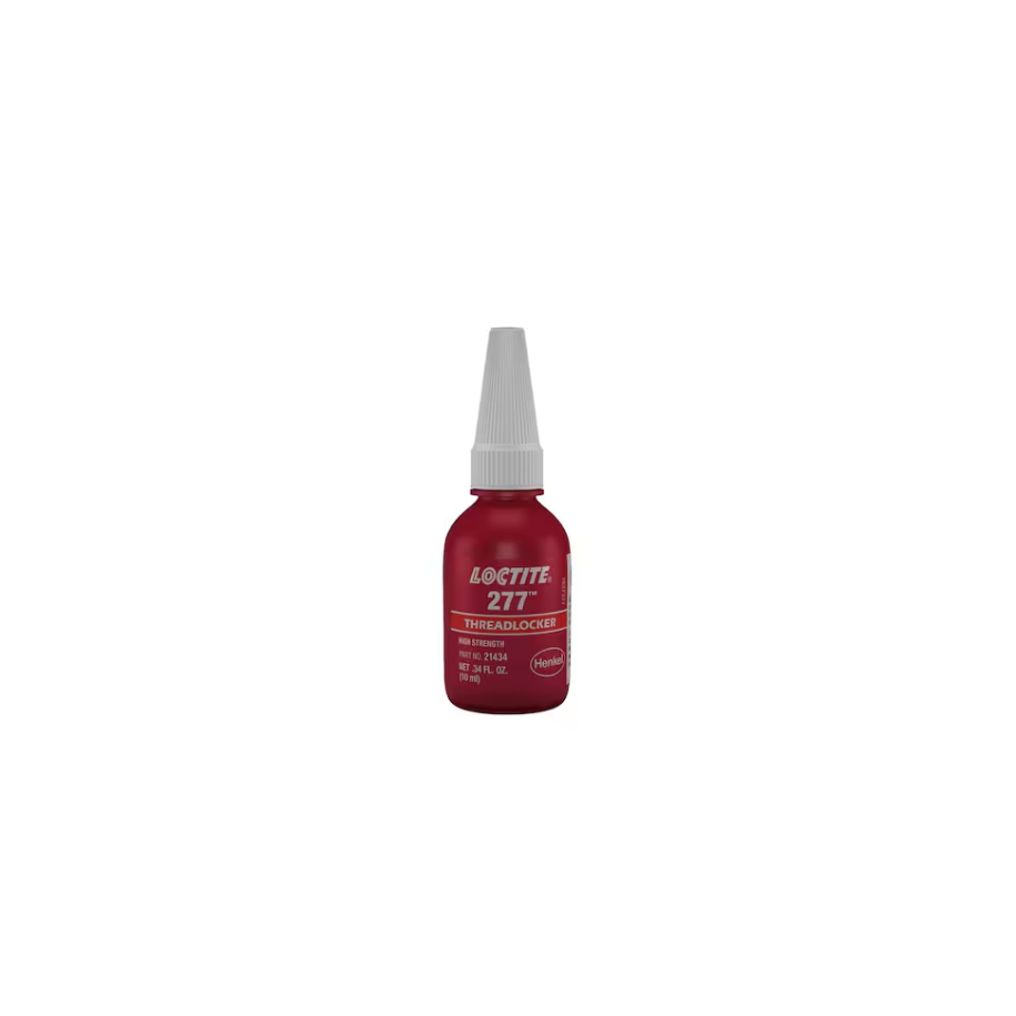 10 Unidades 277 Fijador de rosca ALTA resistencia rojo Loctite 10 ml