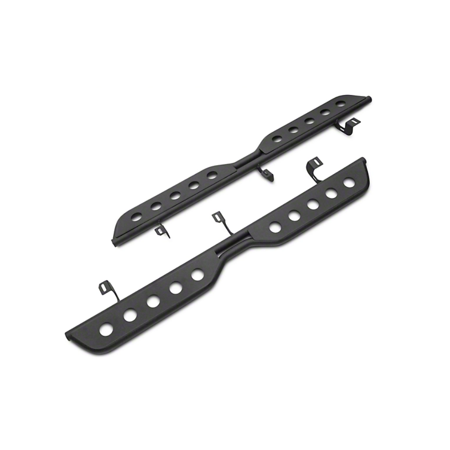 Jeep Wrangler JL 4 puertas 2018-2023 Escalones basculantes para servicio pesado extremo Barricade