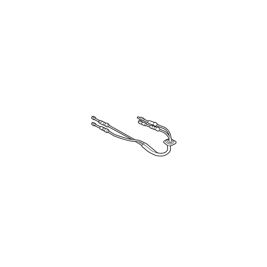 5106255AE Jeep Wrangler 2020-2021 kit de cables de cambios Mopar