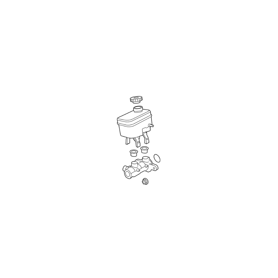 68385585AC Jeep Wrangler 2019-2021 Cilindro de freno Mopar